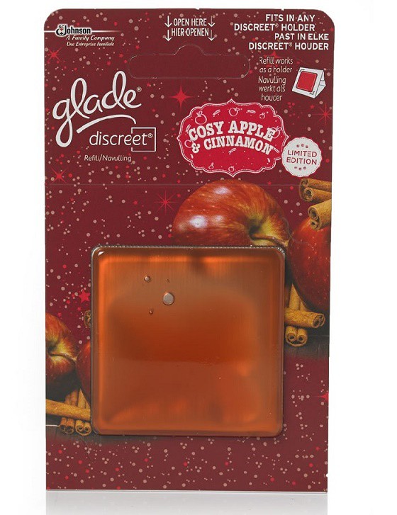 Glade Discreet Cosy Apple x Cinnam 8gNN | Čistící, dezinf.prostř., dezodoranty - Osvěžovač vzduchu Glade Discreet Cosy Apple x Cinnam 8gNN | Čistící, dezinf.prostř., dezodoranty - Osvěžovač vzduchu